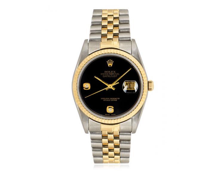 Rolex DateJust Onyx